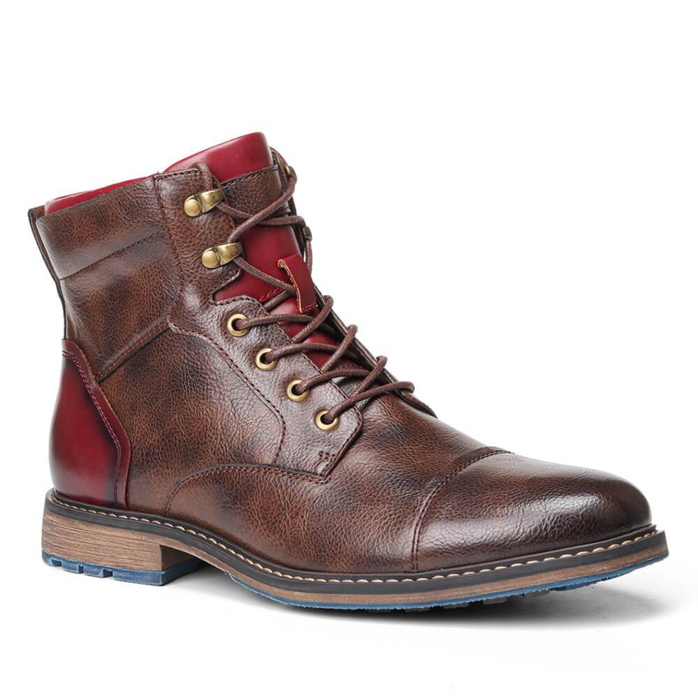 Stylish Men's Miles Oxford Boots, perfect classic footwear for work, events, or casual outings.