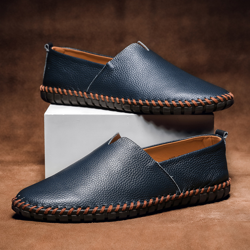 Men's comfortable Millepied slip-on loafers. Hand-stitched, non-slip casual & dress shoes for everyday.