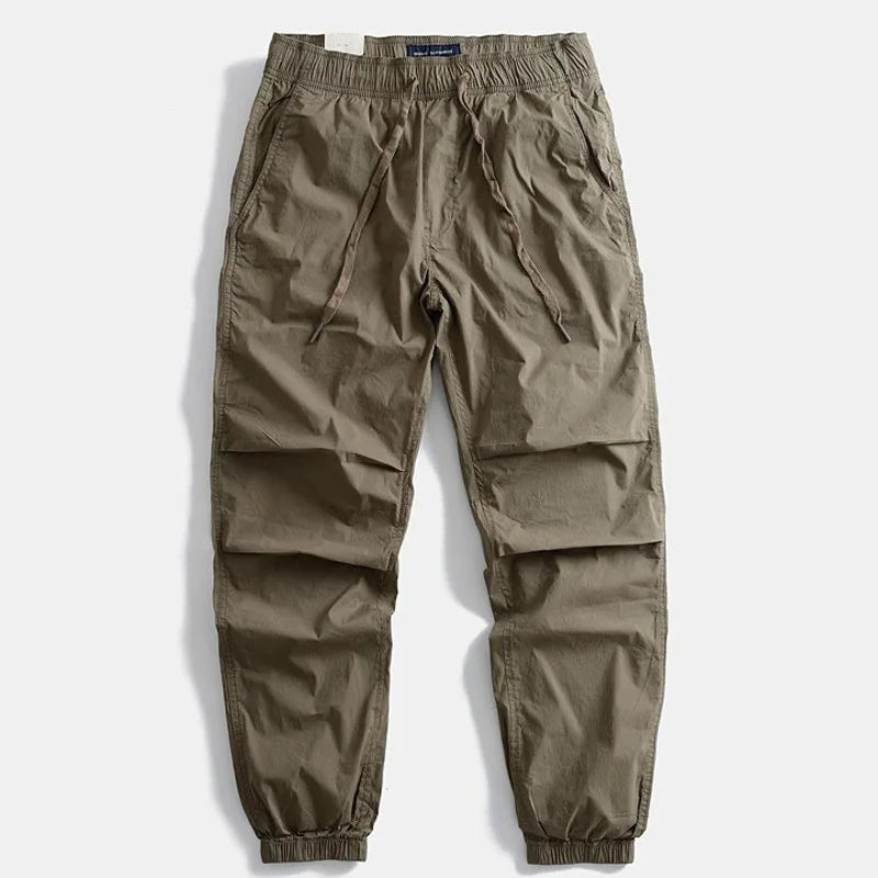 Khaki Men's Milo utility pants for versatile style, comfort & functionality. Perfect for travel & casual wear.