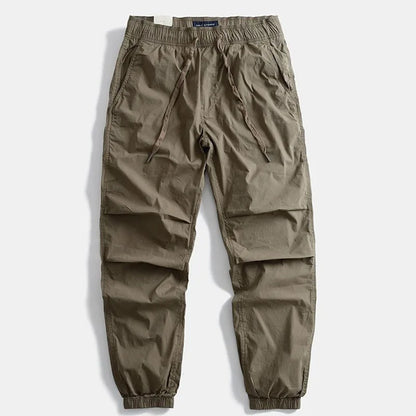 Khaki Men's Milo utility pants for versatile style, comfort & functionality. Perfect for travel & casual wear.