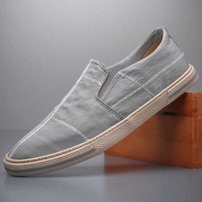 Easy wear men's casual shoes, art-inspired design, breathable for daily use.