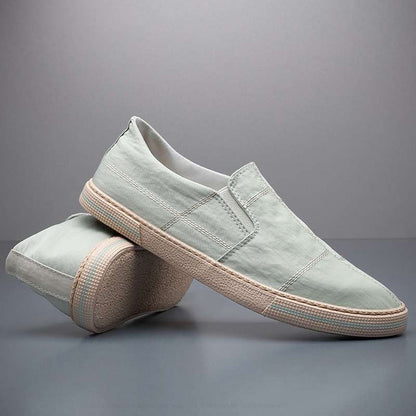 Men's modern art comfort slip-on shoes, ideal for summer daily wear.