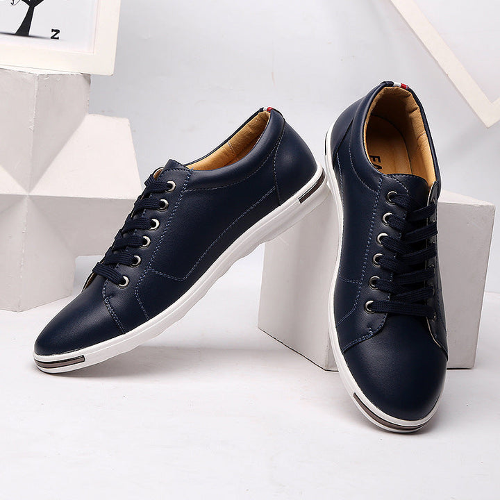 Brown men's modern casual sneakers, offering all-day comfort and stylish everyday wear.