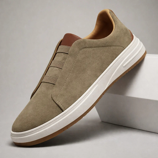 Men's modern comfort slip-on sneakers for everyday wear, stylish athletic casual walking shoes.