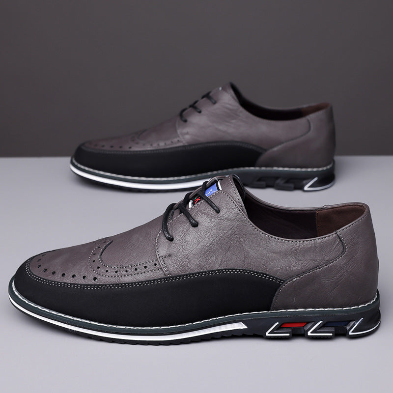 Smart casual men's shoes, hybrid design for comfort, perfect for versatile everyday wear.