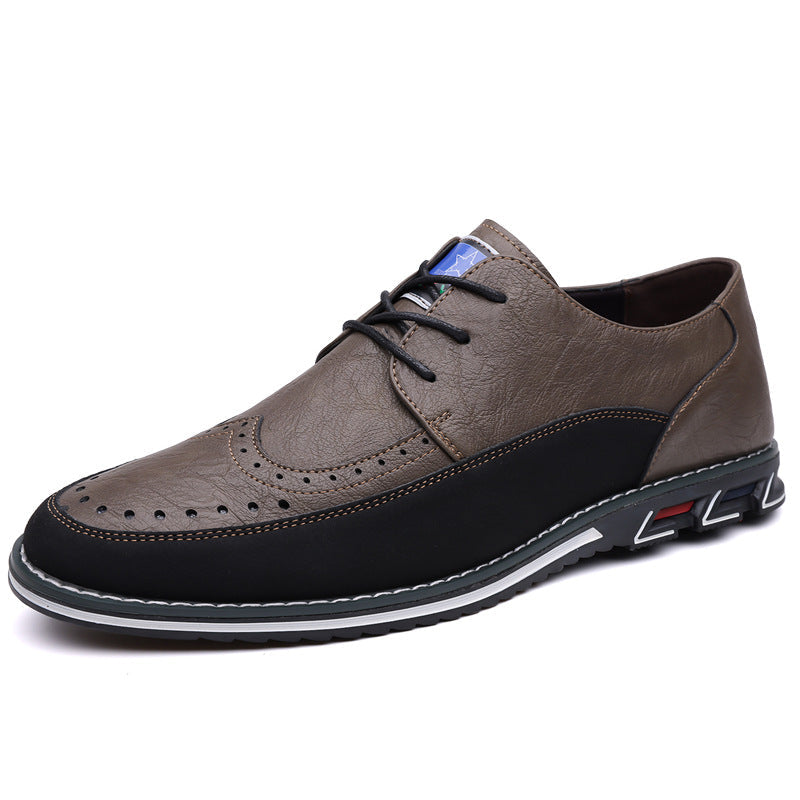 Comfortable men's office shoes, hybrid design ensures all-day support & elegant style.
