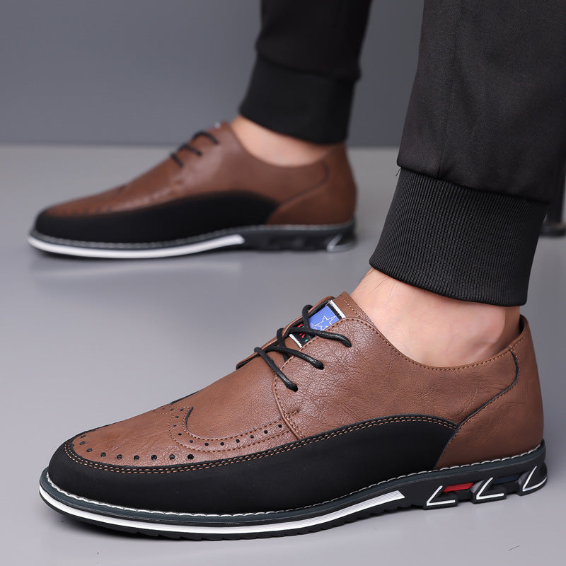 Comfortable men's smart casual shoes, a modern hybrid design with excellent support.