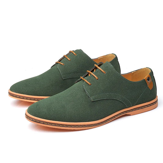 Men's Modern Oxford dress shoes, designed for all-day comfort with cushioned support & lightweight flexibility.