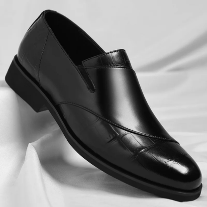 Versatile men's fashion loafers; slip-on design ensures comfort and a sharp look.
