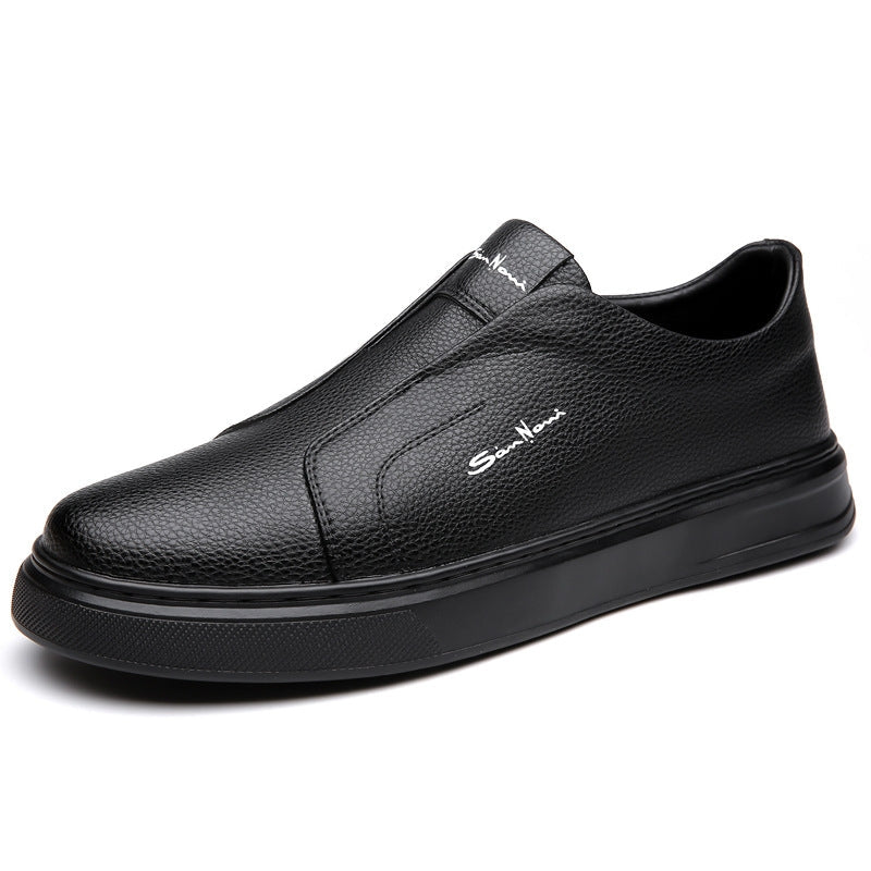 Men's modern slip-on everyday sneakers. Lightweight, comfortable walking shoes with minimalist style.