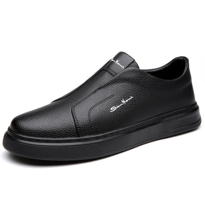 Men's modern slip-on everyday sneakers. Lightweight, comfortable walking shoes with minimalist style.