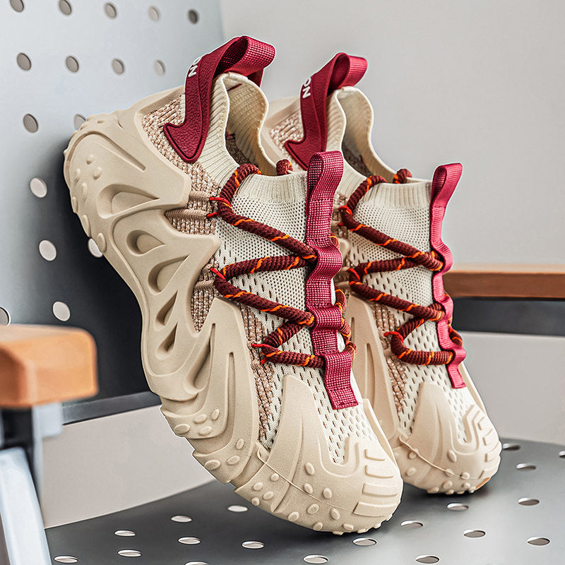 Ergonomic men's tech sneakers designed for ultimate comfort and modern athletic style.