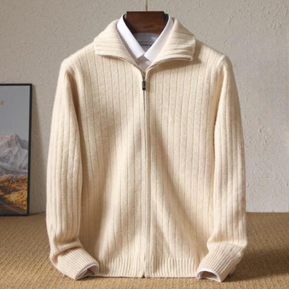 Men's Monaco ultra-soft crewneck pullover sweater in a luxurious cozy fabric, perfect for fall and winter warmth.