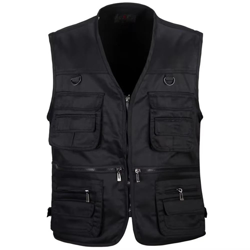 Men's bodywarmer vest with multi-pocket design, providing comfort and utility for various outdoor adventures.