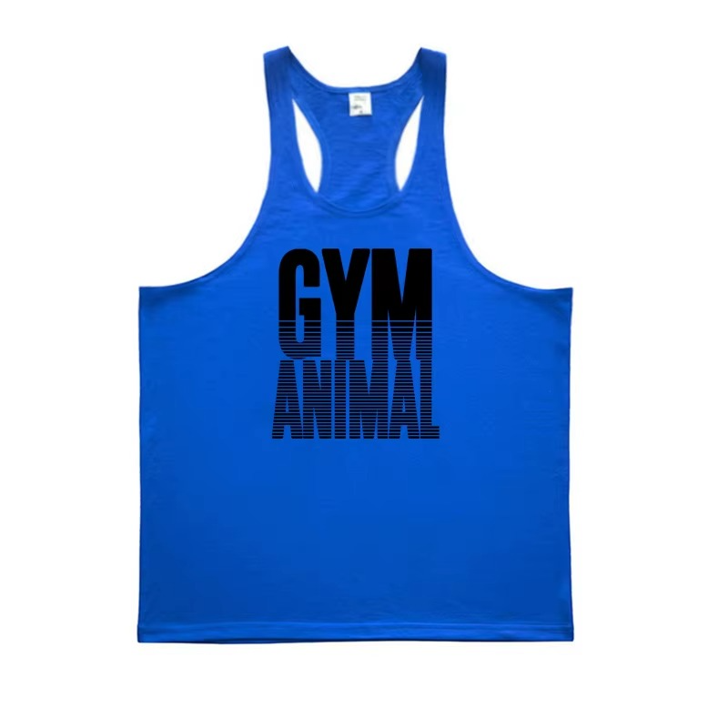 Durable men's gym stringer tank top. Muscle fit activewear for intense workouts & bodybuilding.