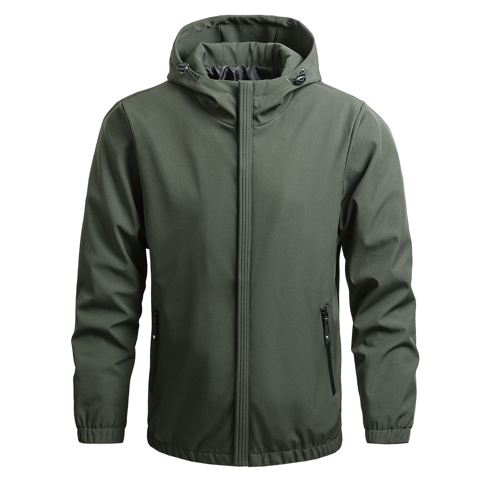 Men's Napoli Drift all-weather protective jacket. Waterproof, windproof outerwear for urban travel.