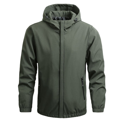 Men's Napoli Drift all-weather protective jacket. Waterproof, windproof outerwear for urban travel.