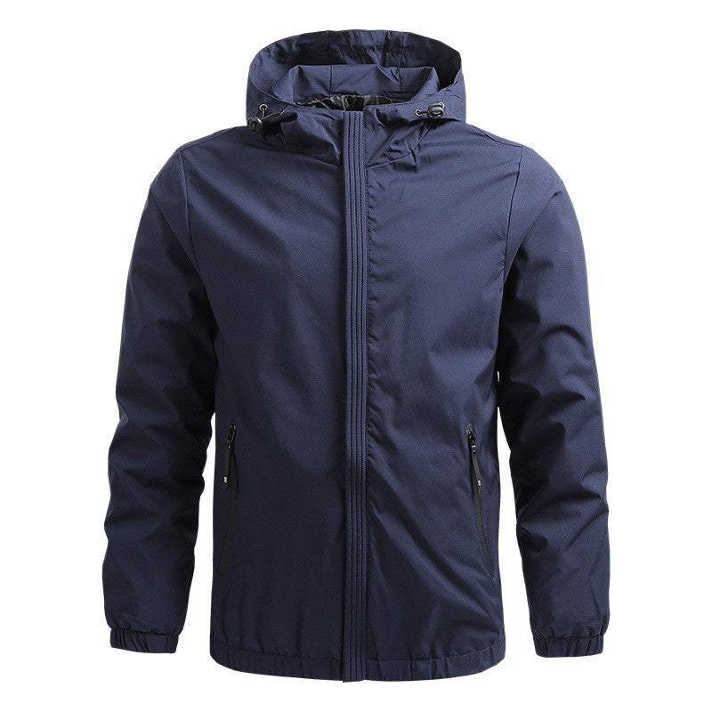 Stylish men's Napoli Drift jacket. Urban fashion, windproof & waterproof rain jacket for all weather.