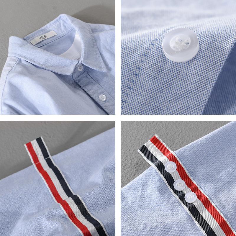 NILO men's casual lightweight button-up shirt. Long sleeve, breathable, stylish, and comfortable for summer days.