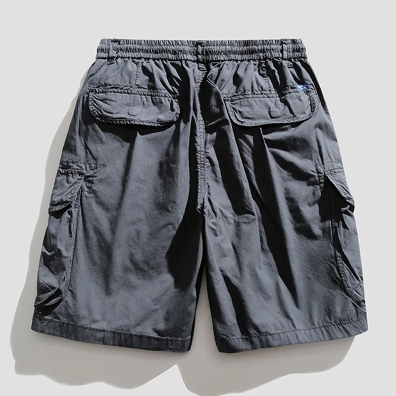 Highly versatile men's cargo shorts, suitable for casual, outdoor, and everyday summer adventure.