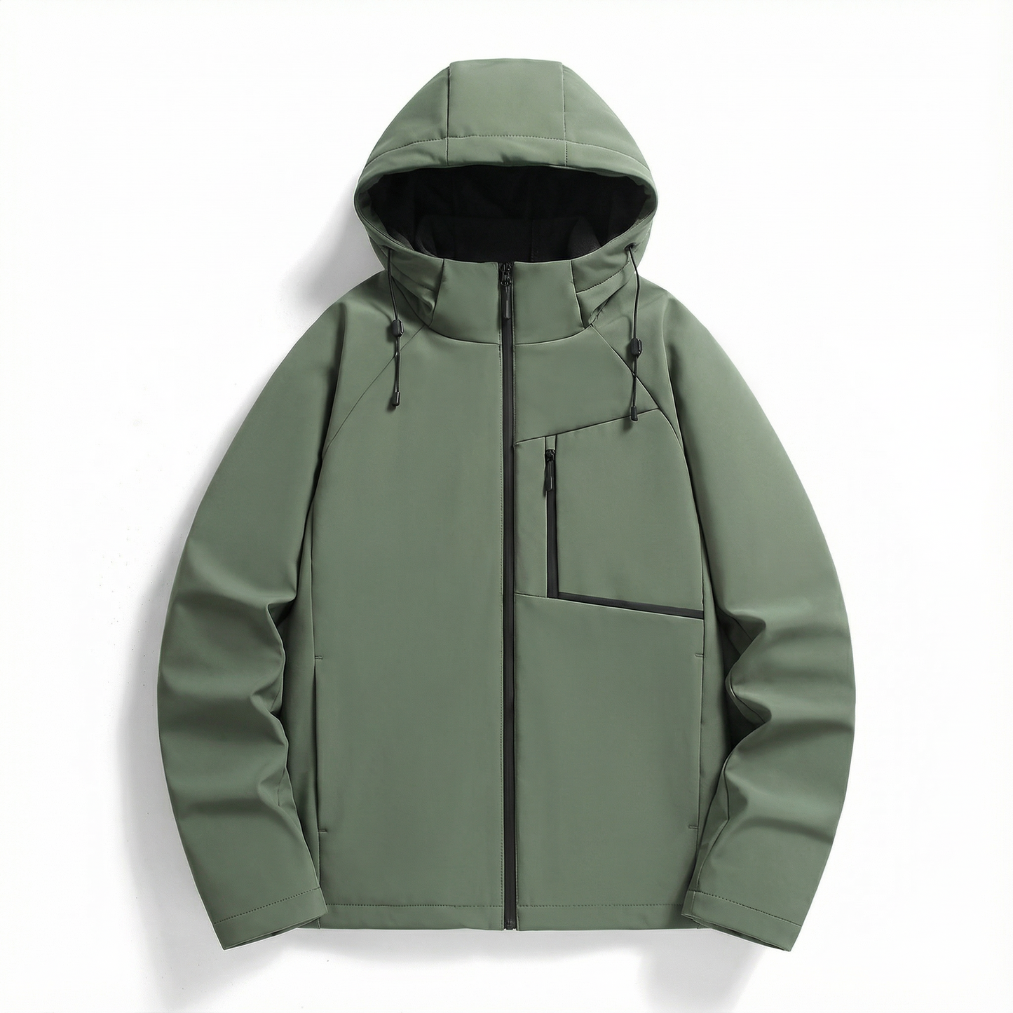 NorthCast men's hooded jacket. Waterproof & windproof outerwear for rain protection & outdoor adventures.