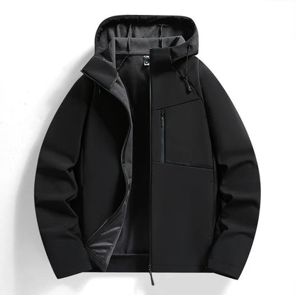 Stylish NorthCast men's hooded jacket. Durable, wind-resistant outerwear, great for varied outdoor weather.
