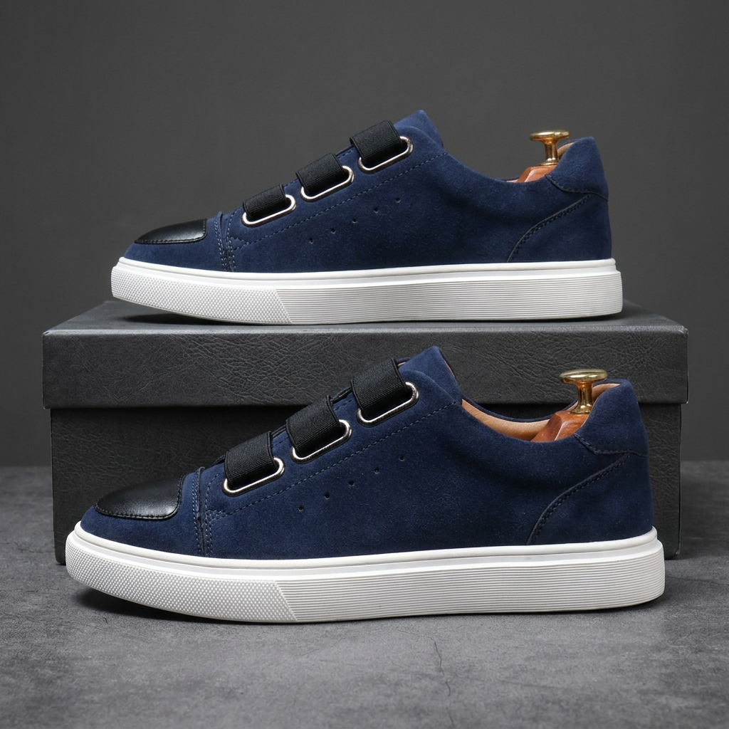 Novaire men's lightweight casual sneakers. Comfortable everyday footwear for a stylish and active lifestyle.
