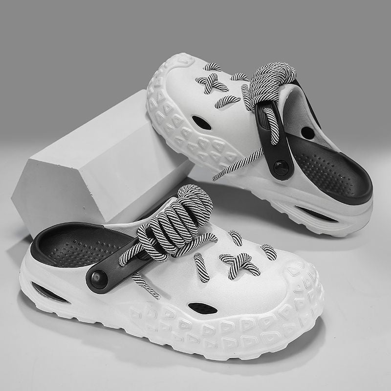 Men's breathable clogs: Odyssey Laced, with adjustable fit for ultimate comfort.