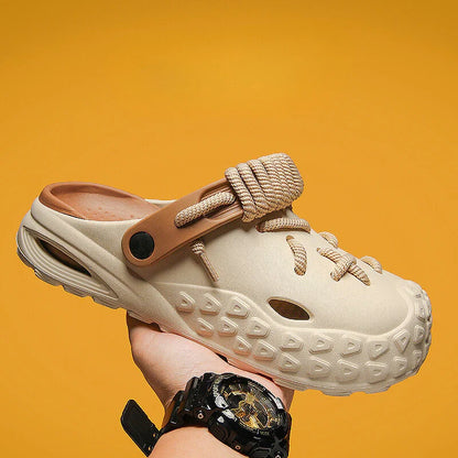 Lightweight men's comfort clogs: Odyssey Laced, perfect for everyday casual wear.