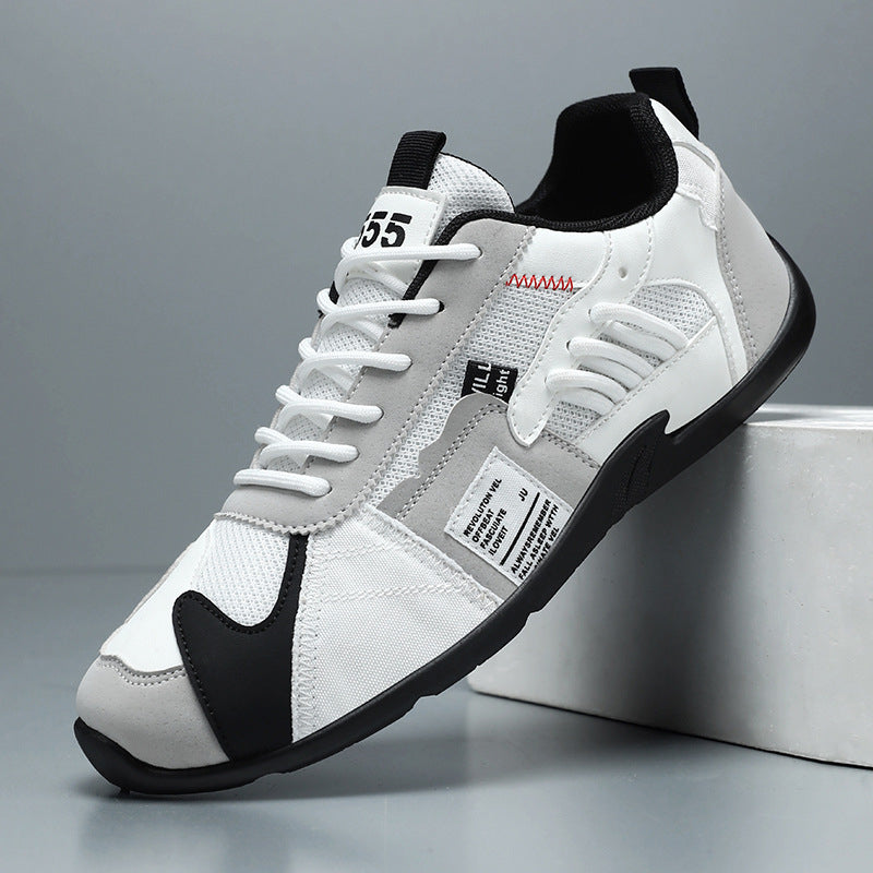 Durable Men's Orbit Retro sneakers. Comfortable, retro-style casual footwear for urban daily wear.