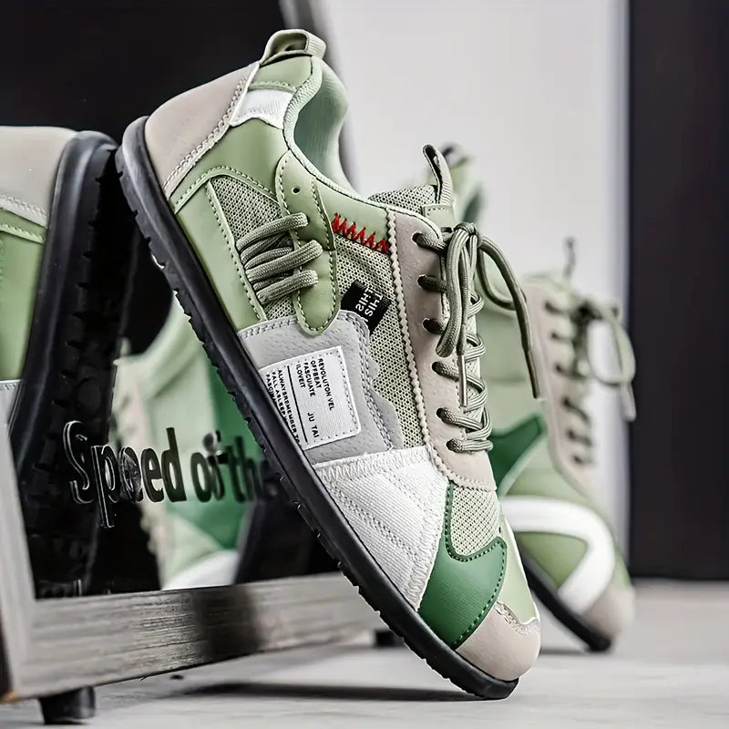 Rugged men's Orbital Sneakers with durable sole, perfect for daily wear & active lifestyle.