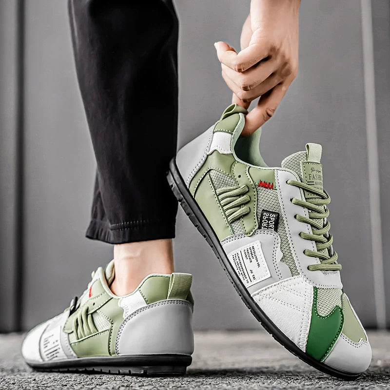 Durable men's black Orbital sneakers, providing firm grip for active casual wear.