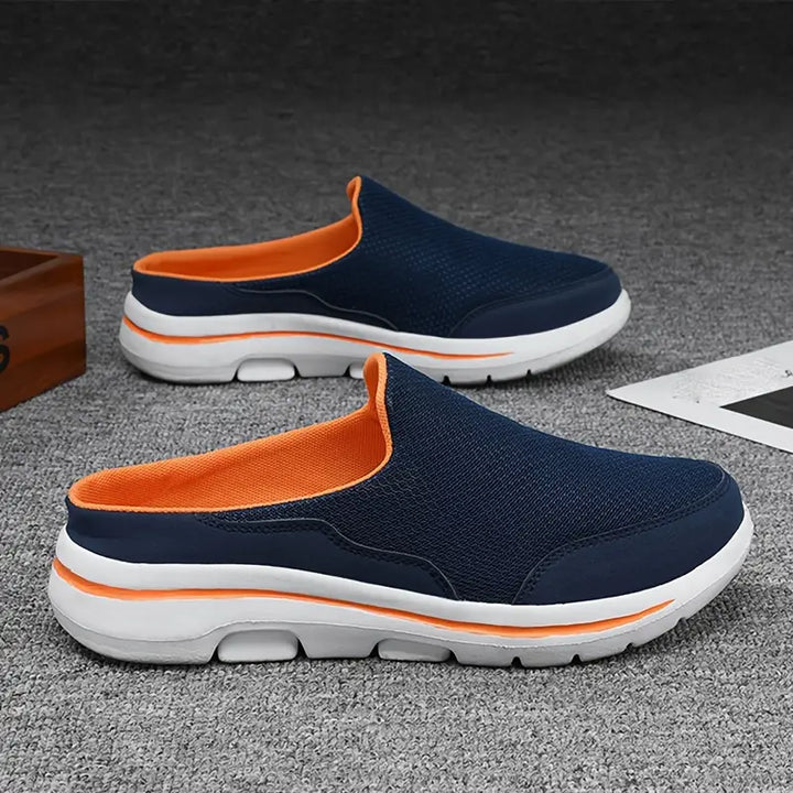 Orthopedic men's shoes for healthy feet, featuring barefoot comfort, wide toe box & lightweight design.
