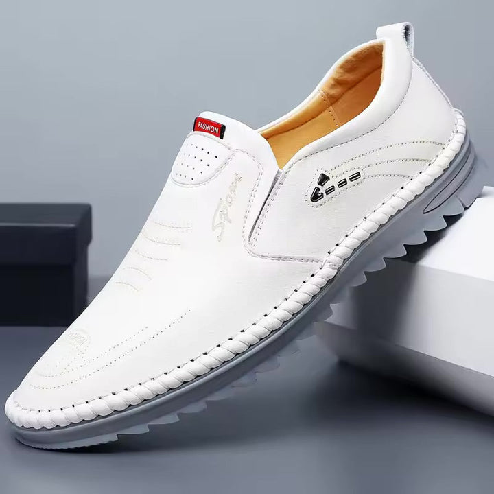 Men's orthopedic comfort shoes, Lorenzo, for pain relief & support. Ideal walking shoes.