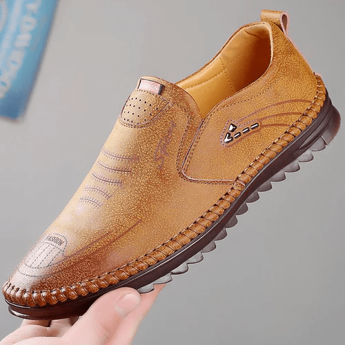 High-comfort men's orthopedic shoes, Lorenzo, providing ultimate support and pain relief for healthy feet.