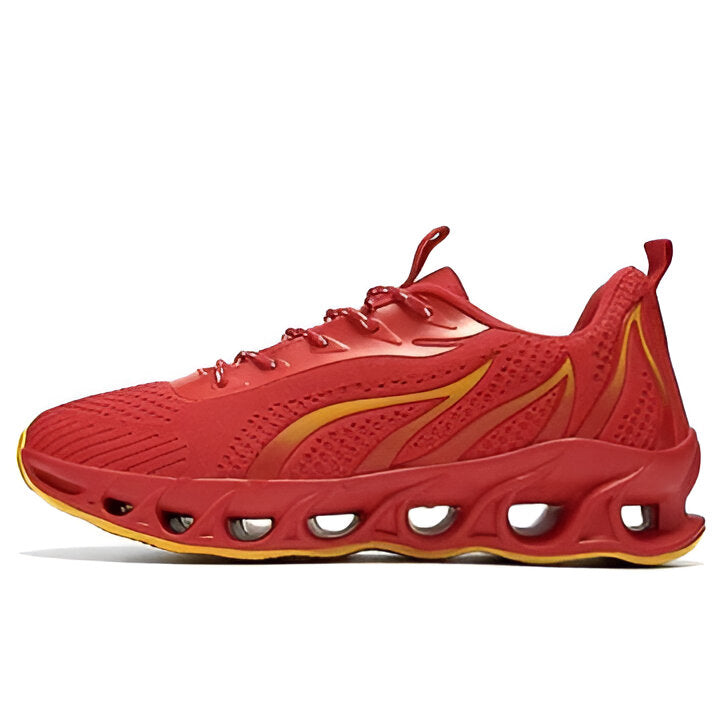 Men's comfortable athletic shoes with arch support, wide toe box, and non-slip sole for daily walking and running.