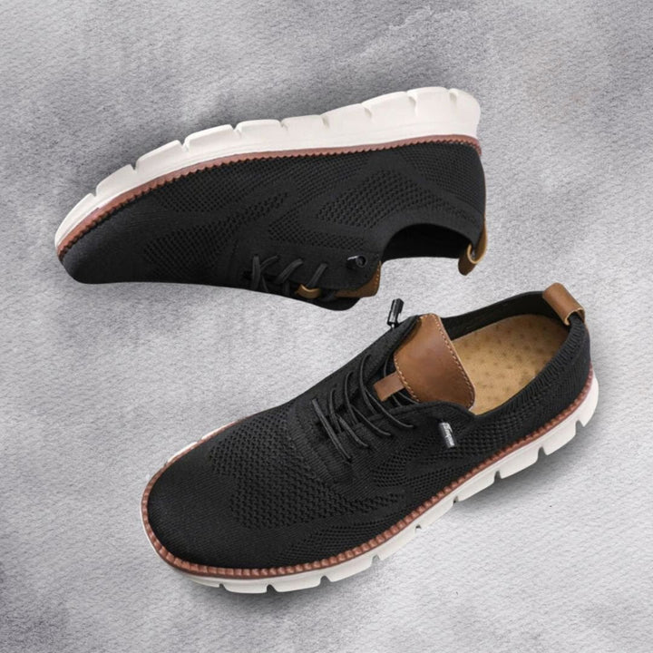 Men's orthopedic shoes for walking, designed for pain relief & all-day foot comfort.