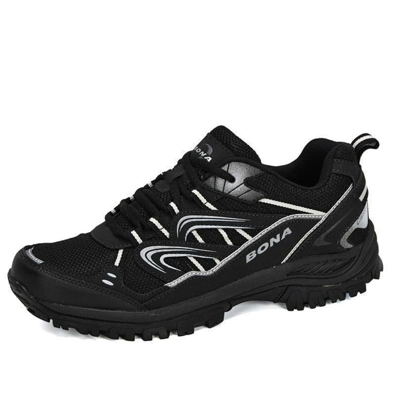 Men's athletic hiking shoes, designed for outdoor trails, active wear and comfortable fit