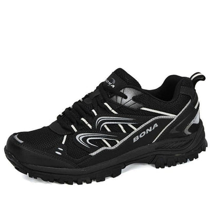 Men's athletic hiking shoes, designed for outdoor trails, active wear and comfortable fit