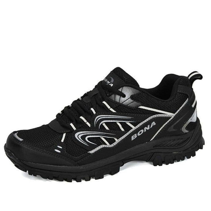 Men's athletic hiking shoes, designed for outdoor trails, active wear and comfortable fit