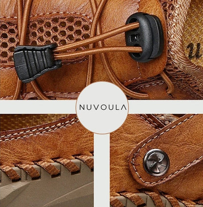Lightweight men's outdoor sport sandals with hybrid design, great for active lifestyles & summer adventures.