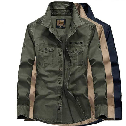 Men's outdoor tactical hiking sports jacket, durable and breathable for adventure
