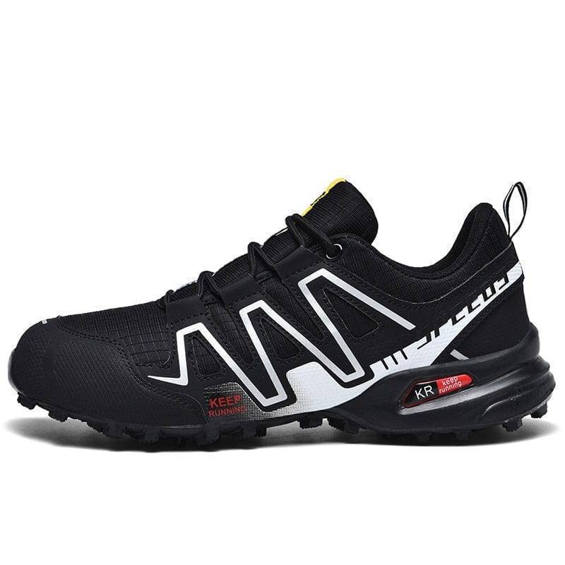 Pair of men's breathable waterproof hiking footwear, perfect for all weather