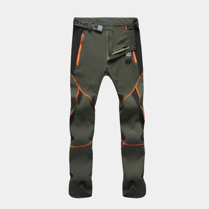Active wear men's outdoor trousers, windproof and water-resistant, ideal for hiking and adventures.