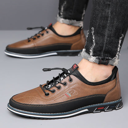 Barefoot men's sneakers, waterproof Oxford design, featuring a flexible sole & natural movement.