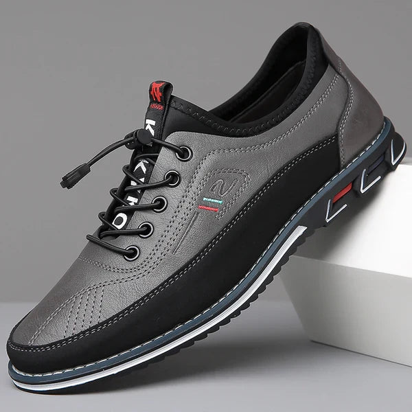 Men's casual waterproof Oxford sneakers, providing a natural feel & shock absorption.