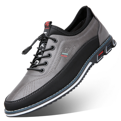 Men's Oxford casual sneakers, waterproof, offering natural movement & comfortable barefoot feel.