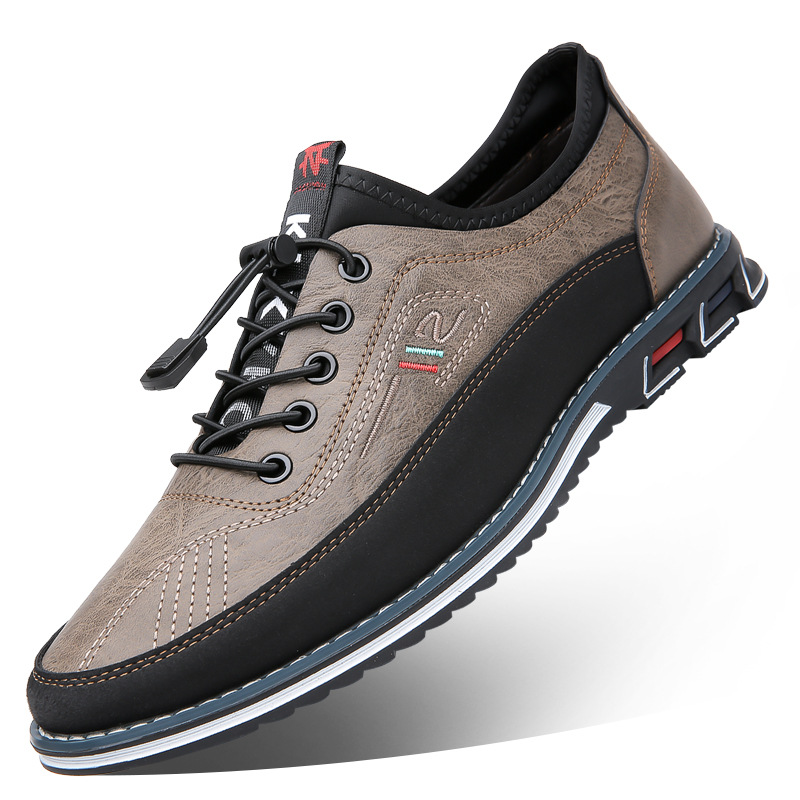 Everyday waterproof men's barefoot shoes, Oxford style, natural feel & flexible for comfort.