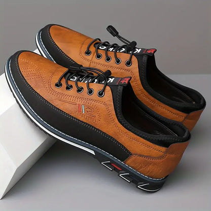 Versatile men's Oxford style barefoot shoes, waterproof & perfect for activewear.
