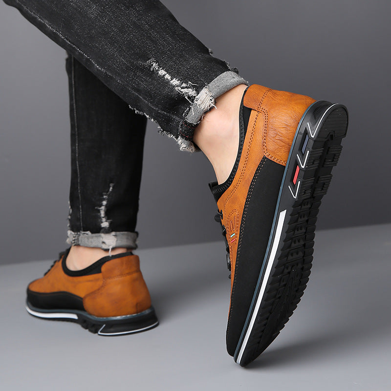 Everyday men's Oxford sneakers, waterproof for all conditions, offering natural movement.